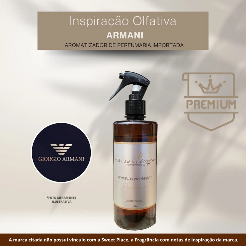 Aromatizador de Ambientes Marketing Olfativo - Armani