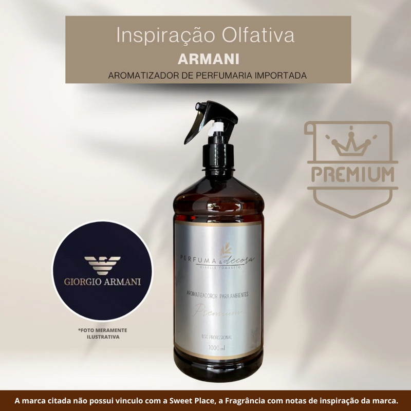 Aromatizador de Ambientes Marketing Olfativo - Armani