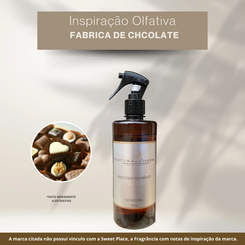 Aromatizador de Ambientes Marketing Olfativo - Fábrica de Chocolate