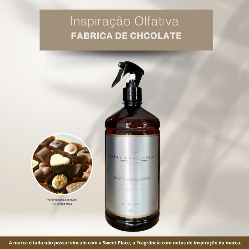 Aromatizador de Ambientes Marketing Olfativo - Fábrica de Chocolate