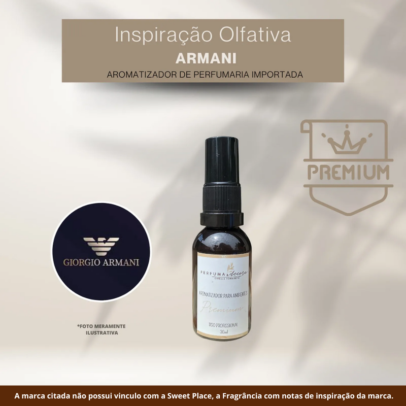 Aromatizador de Ambientes Marketing Olfativo - Armani