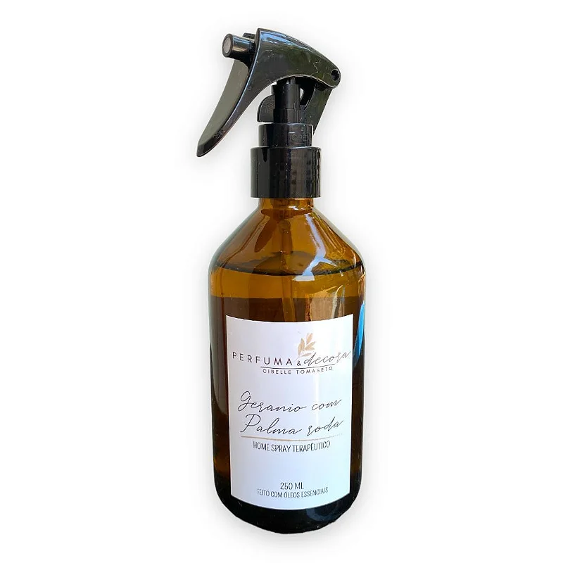 Home spray aromático Gerânio e Palmarosa